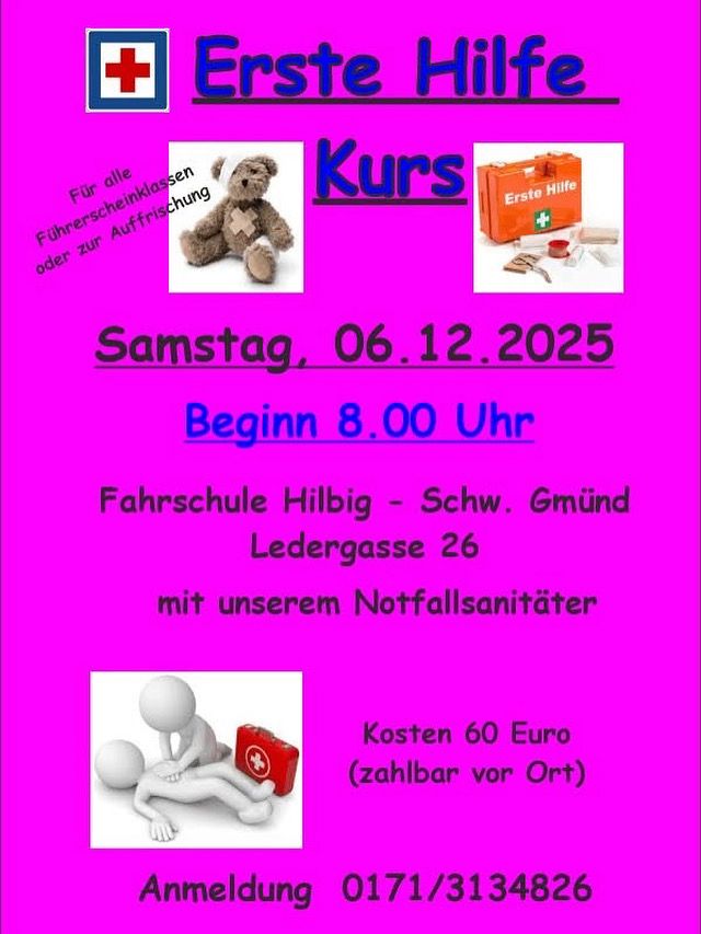 erste hilfe gd